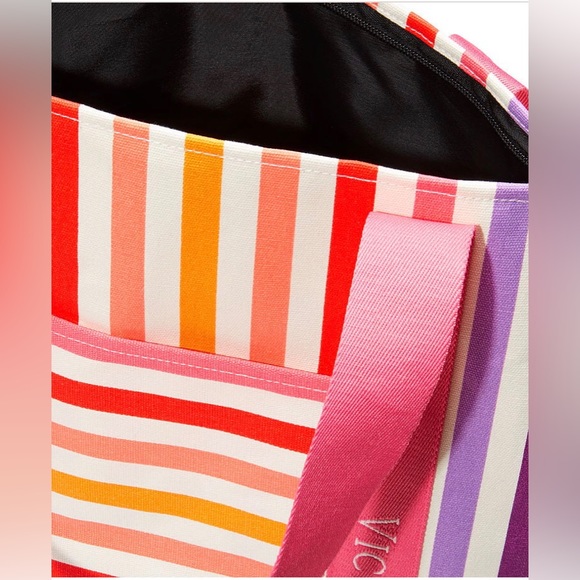 Victoria's Secret Striped tote - NWT - Picture 2 of 6